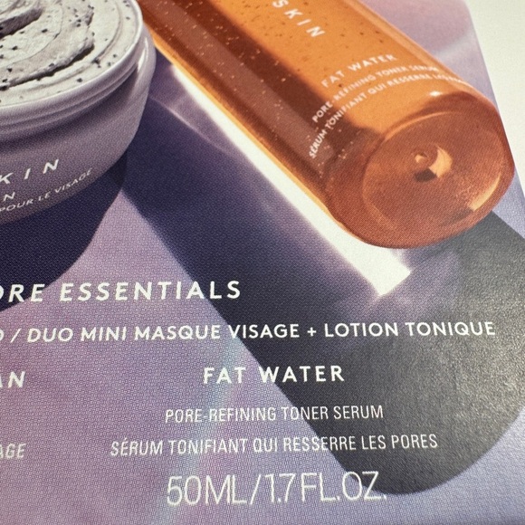 Fenty Skin Pore Essentials Set Cookies N Clean 1oz & Fat Water 1.7oz Mini Travel - Picture 9 of 9